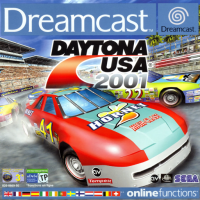 Daytona USA 2001 JP Sega Dreamcast JP box art